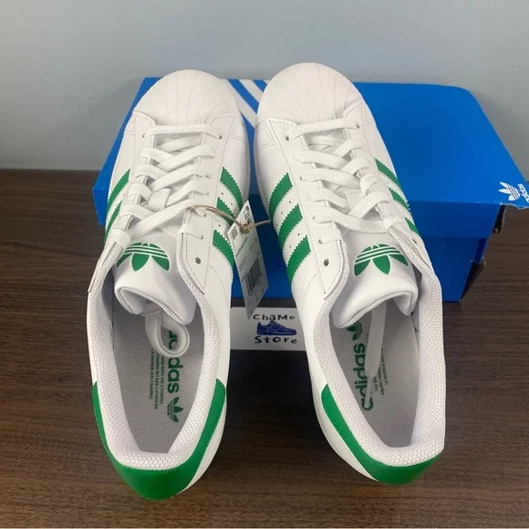 adidas gazelle silver green womens Superstar XLG Shoes IF8069 main image 1
